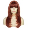IMEYLE Auburn Wigs for Women Copper Wig Long Ginger Wig