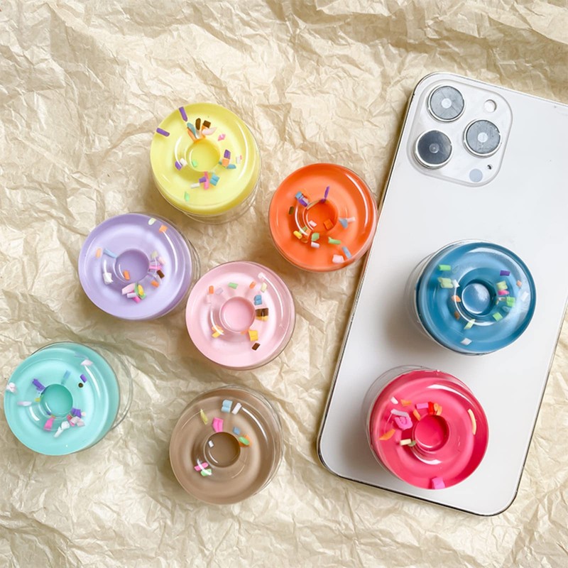 Smartphone Ring, Stylish, Various Other Compatible, Smartphone Ring, Cute, Acrylic,