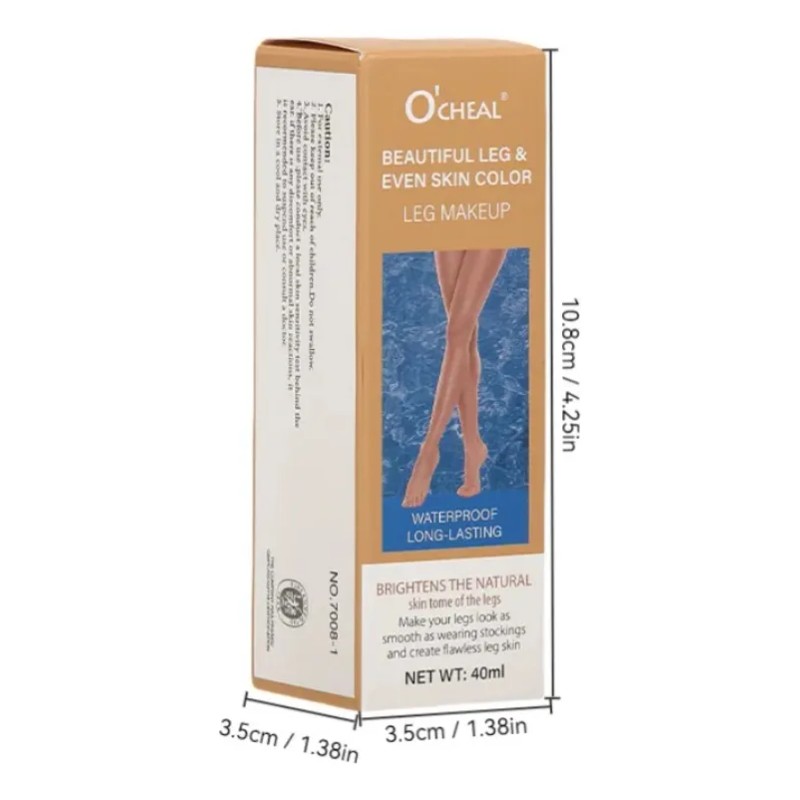 Crema Autobronceadora Para Piernas, Impermeable