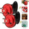 2PC 12V Super Loud Train Air Horn Waterproof Motorcycle Car