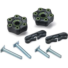 Bow Products AnchorPRO Small 3/4" Miter Bar Kit AP2 - Universal Hardware Kit for Table Saw Featherboards - Works with FeatherPRO, FeatherDUO and Other Feather Boards