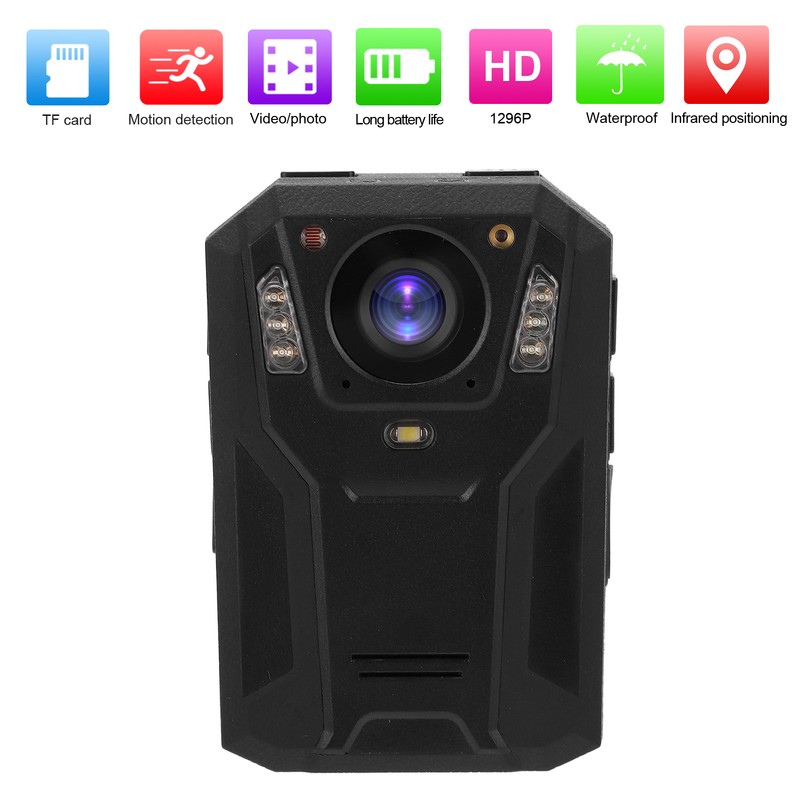 2in Pocket Body Camera 1296P TFT Night Vision IP67 with