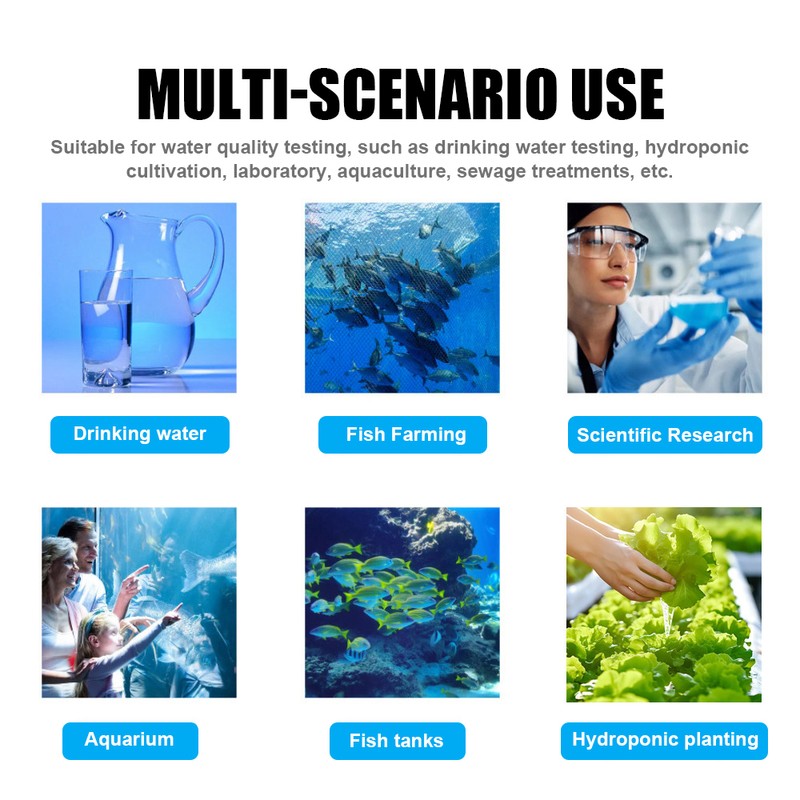 Chlorine Testing Pen 4-in-1 Water Chlorine Content Measuring Pen Swimming