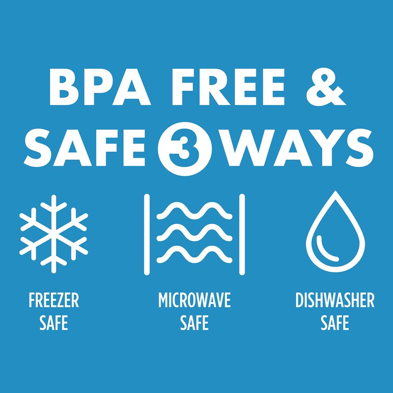 LocknLock Easy Essentials Color Mates Food Storage lids/Airtight containers, BPA