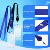 2 Pack Cruise Lanyard with Double Sided Clear ID Badge
