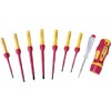 Hilka 34489009 9 pce VDE Quick Blade Electricians Screwdriver Set