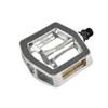 WELLGO PD-OTR-M004 Full Flat Face Pedal, Silver, C318DU