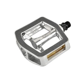 WELLGO PD-OTR-M004 Full Flat Face Pedal, Silver, C318DU