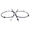 Roneeson 2Pcs Rear Left and Right Parking Brake Cable for