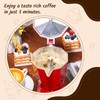 Lemosae Coffee Pot 6 Cup Electric Espresso Coffee Maker Italian
