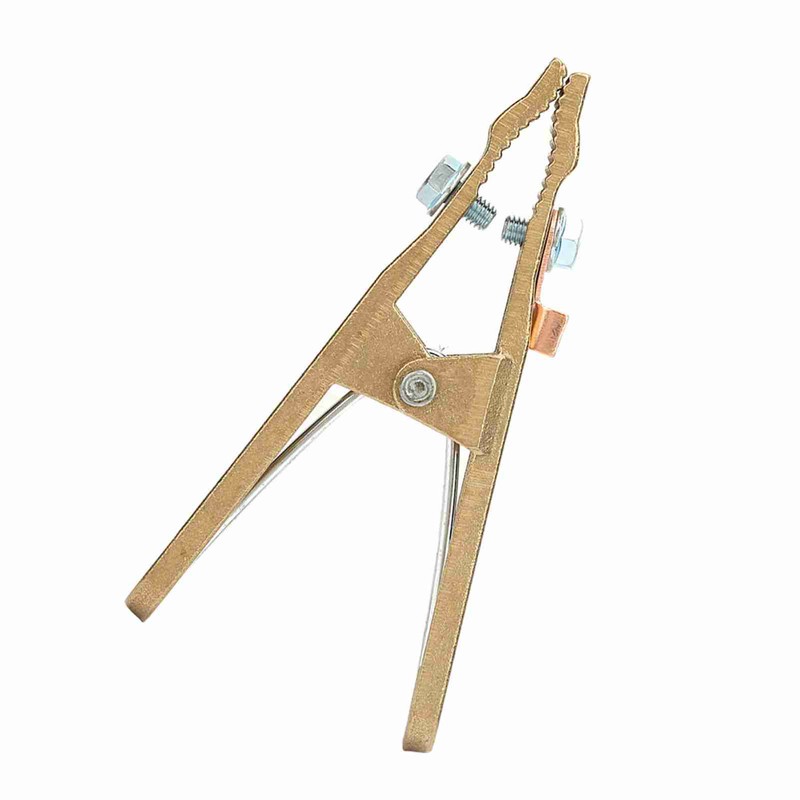 260/300/500A Brass Material A Shape Ground Welding Earth Clamp for