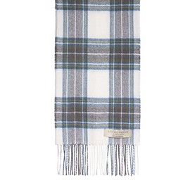 Lochcarron of Scotland Stewart Blue Dress Modern Lambswool Scarf