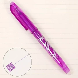 KH Pluma Borrable De Tinta Gel Borrador Rosa Set 12pz Mayoreo