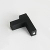 Metal Adjustable Floating Shelf Hardware, Wood/Glass Shelf Bracket Wall MountIing,Adjustable
