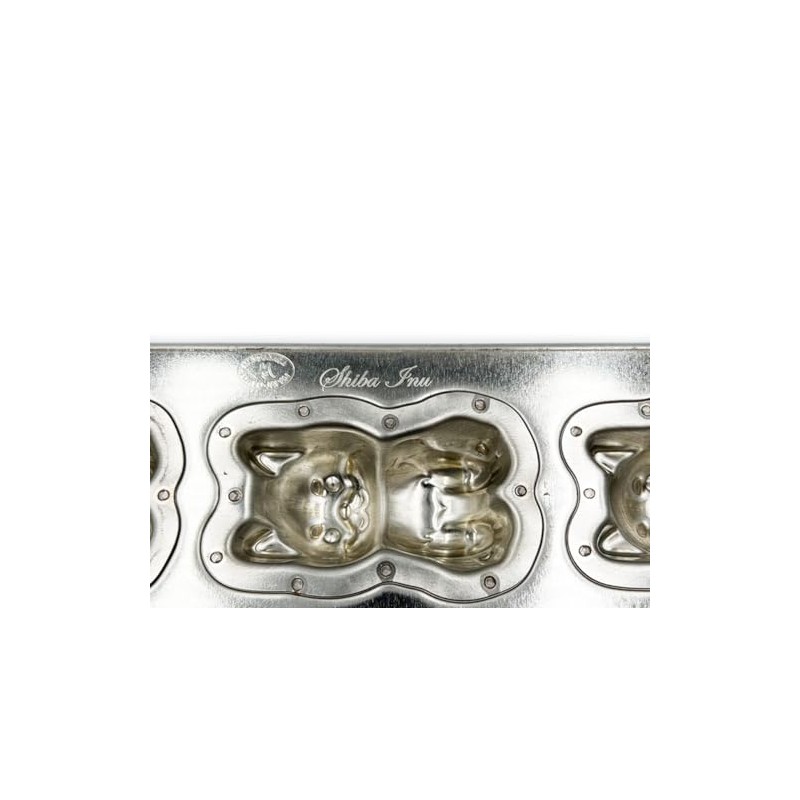 Matsunaga Seisakusho Silver Shiba Inu Wankichi Tabletop 12 Piece