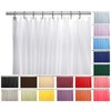 Venice Collections Elegant Heavy Duty Vinyl Shower Curtain Liner with