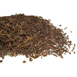 Golden Pu-erh Tea Gift Caddy 5yrs 100g Airseal Aged Mellow Pu erh Loose Leaf Tea by TeaCakes of Yorkshire.