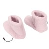 Heated Foot Warmer Electric Heating Booties Slippers, Soft Plush, Wear