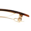Faux Shell Hair Barrette for Thin Hair, Classic Rectangle French
