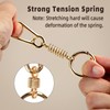 Zipper Clips Anti Theft, 6 Pcs Zipper Locks for Backpacks,