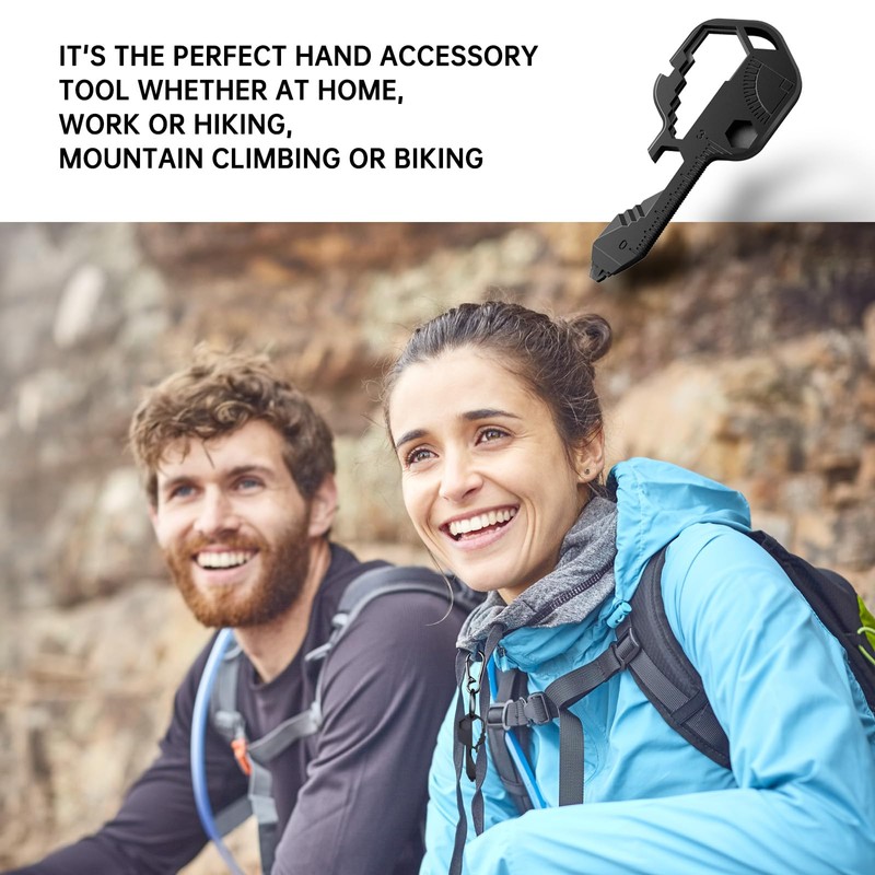 Ruiyuan 24-in-1 Multitool Key Tool Portable Multi Key Shaped Tool