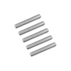 TOP-VIGOR 5Pcs M6 x 40mm Fully Threaded Rod, 304 Stainless