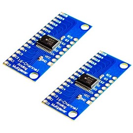 TECNOIOT 2pcs CD74HC4067 16-Channel Analog Digital Multiplexer Breakout Board Module