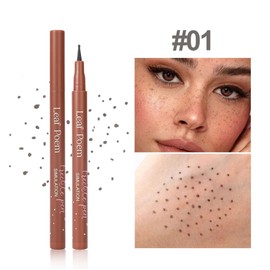 2PCS Freckle Pen Set – Natural, Lifelike Fake Freckles in Grey & Dark Brown. Waterproof, Quick-Dry Formula for Long-Lasting Wear. Effortless Application with Soft Dot Precision. Perfect for Subtle or