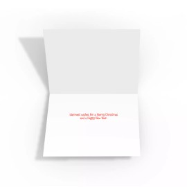 Stonehouse Collection Santa Desert Camper Christmas Card - Western Christmas Cards - 40047