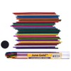 June Gold 36 Coloured Lead Refills, 2.0 mm Extra Bold,