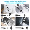 High-Pressure Air Toilet Plunger -Clog Remover Stainless Steel Drain Blaster