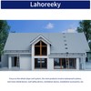 Lahoreeky Soffit Vents Strip for Eaves Ventilation 3.93" x 10.93y,
