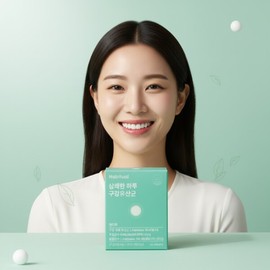 와이즐리 구강유산균 애플민트 잇몸 총 60정 Wisely Oral Probiotics Apple Mint Gum 60 Tablets