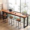 iWEDN 40 Inch Bar Height Table Legs, Heavy Duty Metal