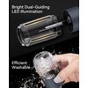 Stainless Steel Electric Salt and Pepper Grinder Set (Wedgwood Blue)