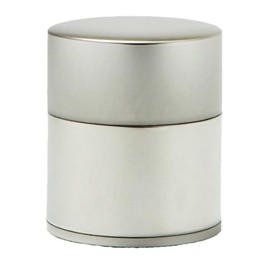 KOTODO Silver Tea Tin Canister (Long type 1oz (37g))