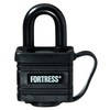 Master Lock 1804D Covered Padlock, 1-9/16-inch,Black
