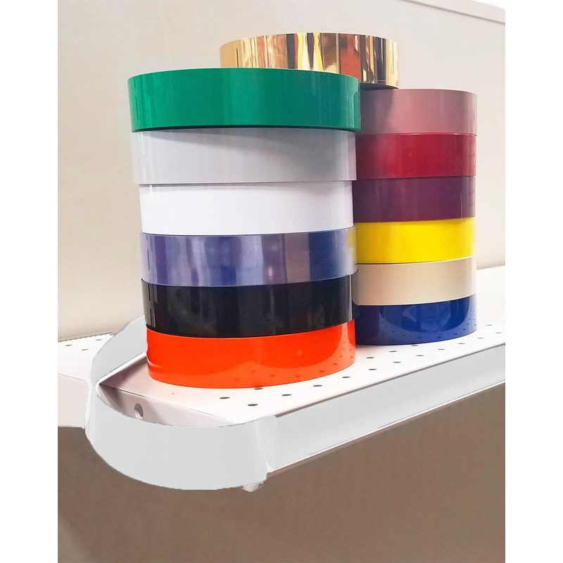 Decorative Gondola Shelving Vinyl Insert for Ticket Channel 130 FT.