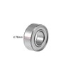 sourcing map R188 Ball Bearing 1/4" Bore 1/2" OD Stainless