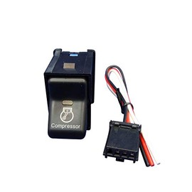 Made to fit The Jeep TJ 1997-2006 Rocker Switch- Compressor Logo