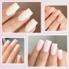 Set De 6 Esmaltes De Uñas Con Glitter Crema Xeijayi