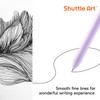 Shuttle Art Retractable Pastel Gel Ink Pens, 11 Pack Black
