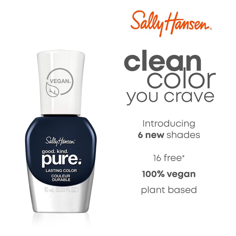 Sally Hansen Good. Kind. Pure. Nail Polish | Plant-Based, Vegan,