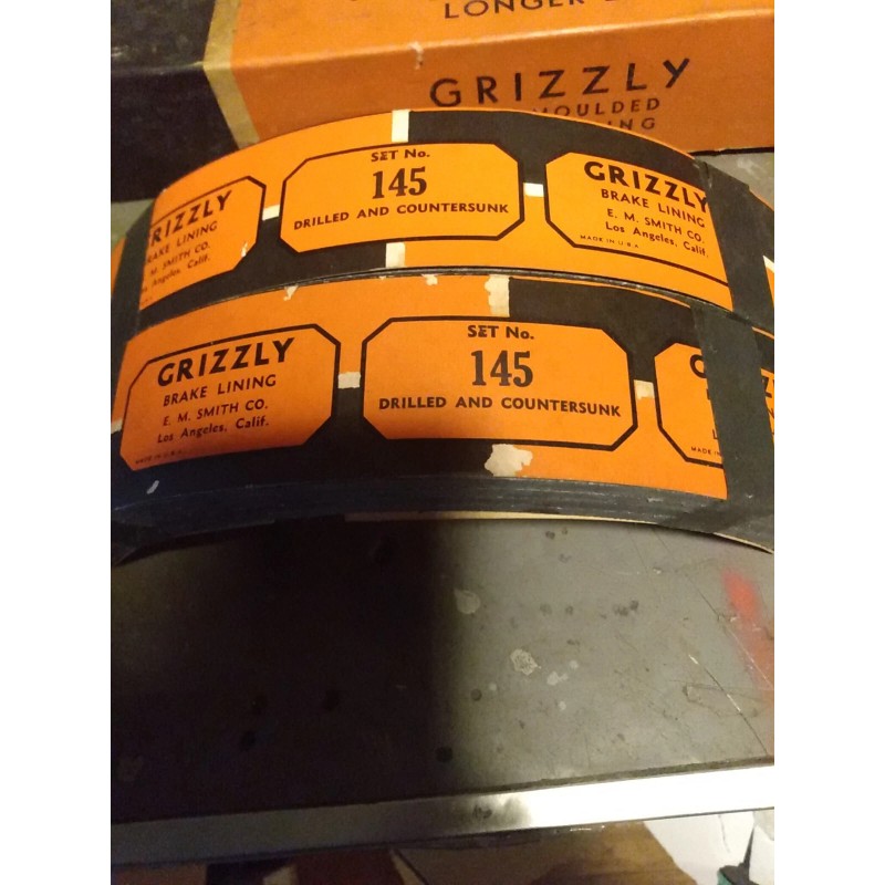 grizzly 1935 To 1937 Dodge Plymouth DeSoto Brake Linings Grizzly