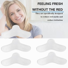 Nasal Pads for CPAP Mask, CPAP Gel Nose Pads, Nose Protector for Mask, Nasal Gel Pads for CPAP Mask, Custom Design, Can Be Trimmed to Size Fit for Most Masks… (4 Pack)