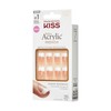 KISS Salon Acrylic French Press On Glue Nails - Sugar