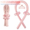 DVEDO Heatless Curling Rod Headband, No Heat Silk Ribbon Curling
