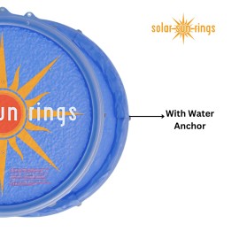 Solar Sun Rings Pool Cover | Sunburst Design | SSRA-SB-02 (3 Pack)