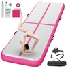 FBSPORT 10ft Inflatable Air Gymnastics Mat Training Mats 8 inches