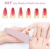 Nail File Set, 13 Pack Nail Files Buffers Nail Brush